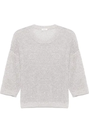 PESERICO SIGN Pullover mit Pailletten