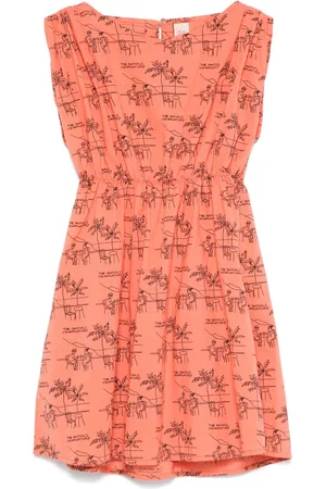 The Animals Observatory Kleid mit grafischem Print