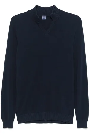 FEDELI Pullover aus Baumwolle