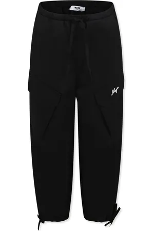 Msgm Hose mit Logo-Stickerei