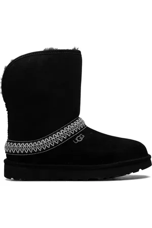 UGG Classic Crescent Boot Black Stiefel