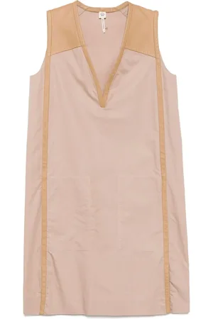 Hermès Kleid mit V-Ausschnitt