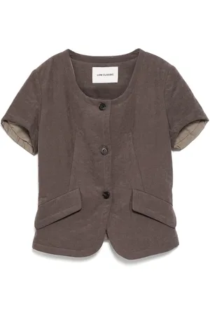 Low Classic Padded Stitch Mini-Jacke