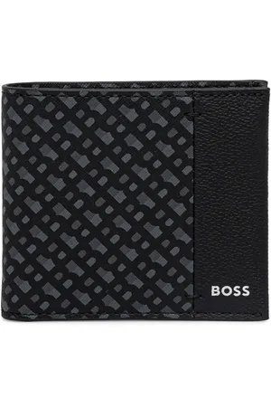 HUGO BOSS Portemonnaie mit Monogramm