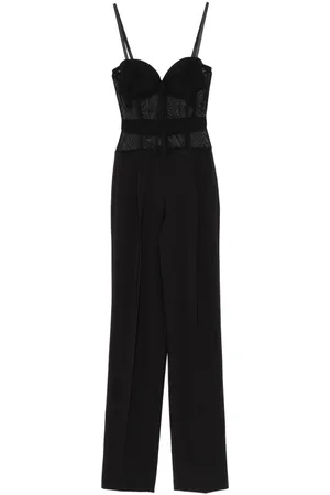 Elisabetta Franchi Krepp-Jumpsuit