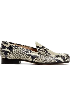 Fabiana Filippi Loafer mit Schlangen-Print