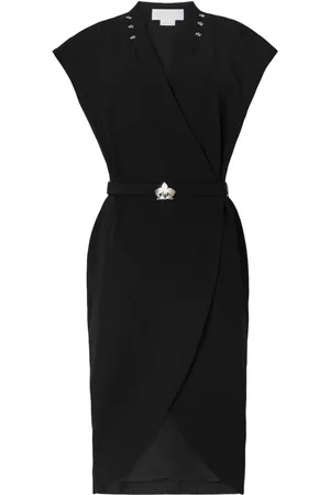 GENNY Gestuftes Midikleid mit Nieten