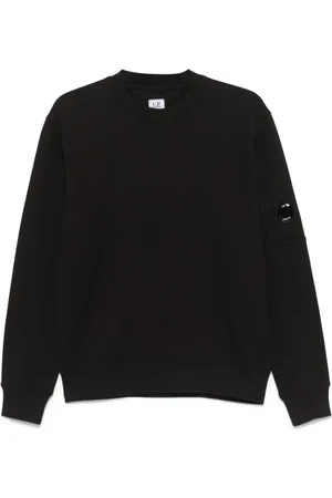 C.P. Company Sweatshirt mit Linsen-Detail