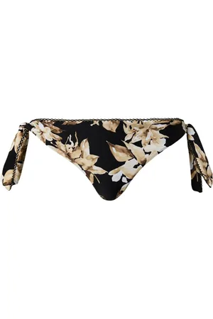 Twin-Set Bikinihöschen mit Blumen-Print