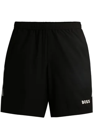 HUGO BOSS Joggingshorts mit Logo-Print