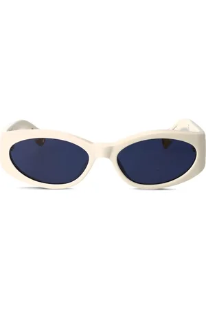 Jacquemus Sonnenbrille mit Logo-Print