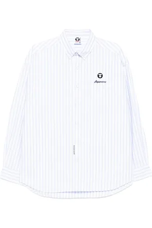 A Bathing Ape Gestreiftes Hemd