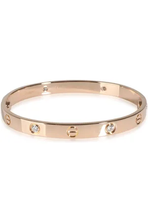 Cartier 18kt Love Rotgoldarmband mit Diamanten