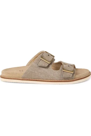 Brunello Cucinelli Pantoletten aus Wildleder