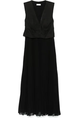 Sandro Maxikleid mit Falten