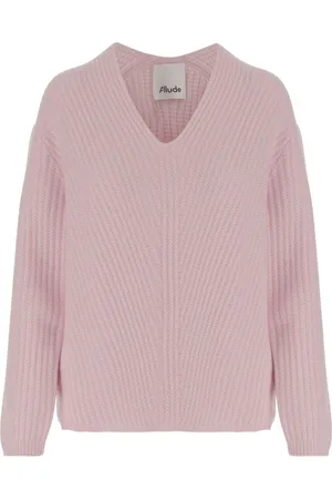 Allude Gerippter Kaschmirpullover