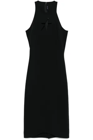 MUGLER Ärmelloses Midikleid