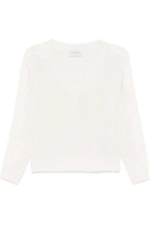 Ermanno Firenze Pullover mit Pailletten
