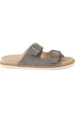 Brunello Cucinelli Pantoletten aus Wildleder
