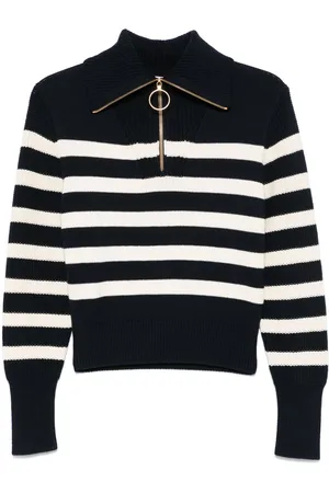 AKRIS Gestreifter Pullover