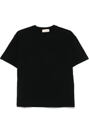 Elisabetta Franchi T-Shirt mit Logo-Prägung