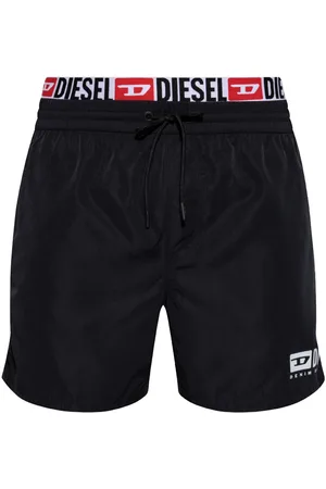 Diesel Badeshorts mit Logo-Print