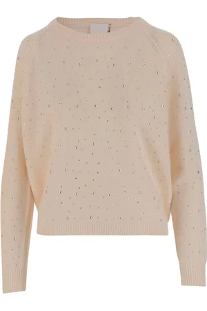 Allude Pullover mit Strassverzierung