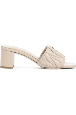 Miu Miu Mules aus Nappaleder 65mm