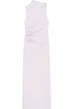 Courrèges Drapiertes Maxikleid