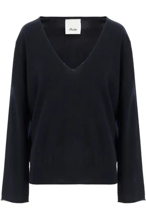 Allude Pullover mit V-Ausschnitt
