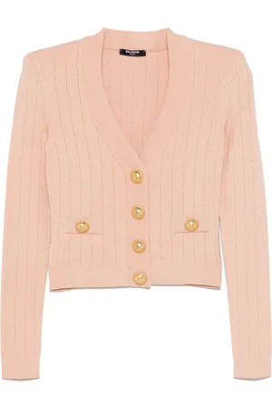 Balmain Klassischer Cropped-Cardigan