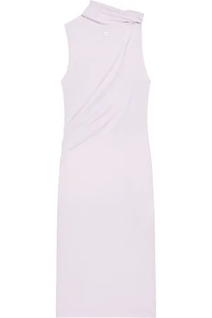 Courrèges Drapiertes Minikleid
