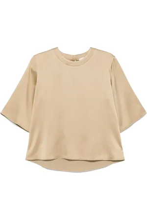 FORTE FORTE Klassische Satinbluse