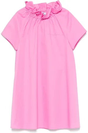 Il gufo Kleid aus Popeline