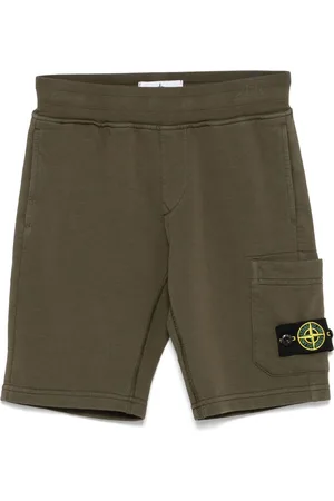 Stone Island Joggingshorts mit Kompass-Patch