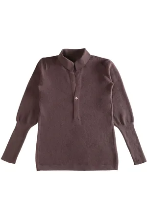Issey Miyake Wool polo top