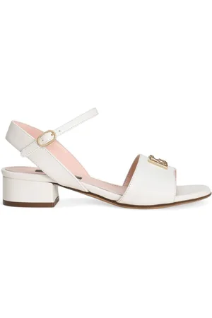 Dolce & Gabbana Sandalen mit Logo-Schild