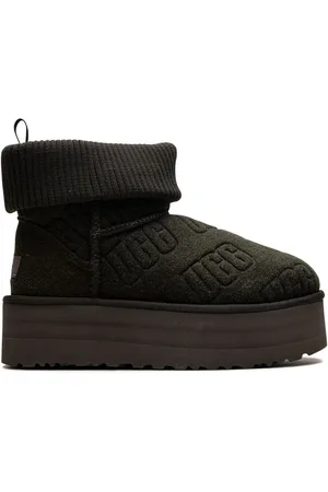 UGG Classic Mini Platform Forest Night Stiefel