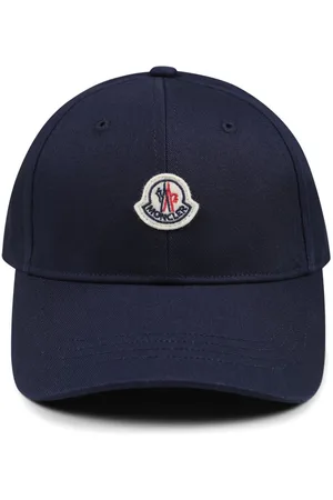 Moncler Baseballkappe mit Logo-Patch