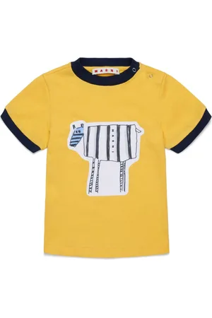 Marni T-Shirt mit Illustration-Print