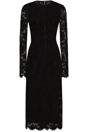 Dolce & Gabbana Midikleid aus Blumenspitze