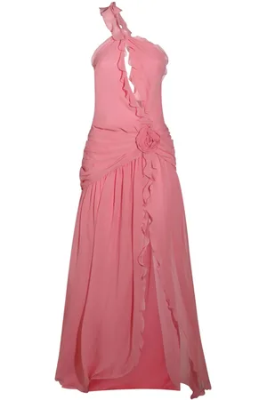 BLUMARINE Asymmetrisches Maxikleid