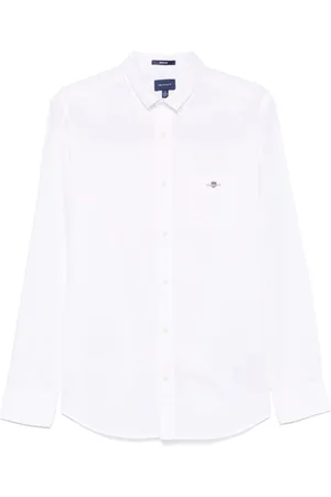 GANT Hemd mit Logo-Stickerei