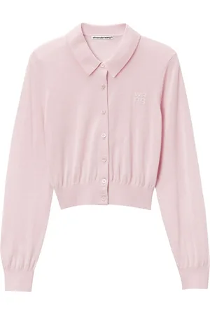 Alexander Wang Cardigan mit Logo-Schichtung