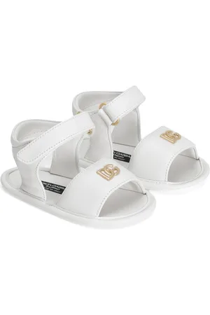 Dolce & Gabbana Sandalen mit Logo-Schild