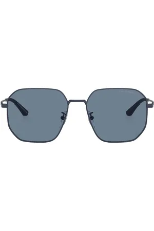 Emporio Armani Sonnenbrille mit geometrischem Gestell