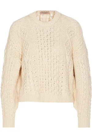 Twin-Set Pullover mit Zopfmuster