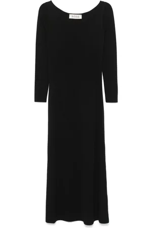 Rohe Schulterfreies Kleid