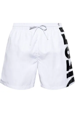 Diesel Badeshorts mit Logo-Print