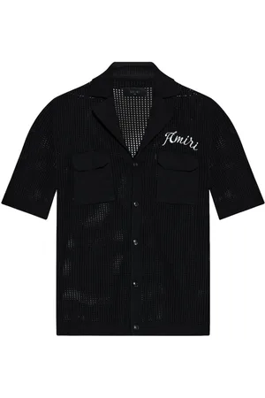 AMIRI Hemd mit Logo-Stickerei